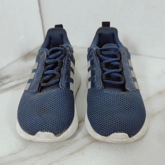 Adidas Toddler Kids' Racer TR21 Navy Grey Running Shoes Sneakers, Sz 7.5K - Picture 4 of 11